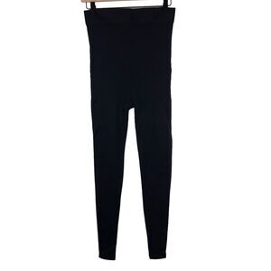 BLANQI Everyday Maternity Belly Support Full Coverage Seamless Leggings Black M
